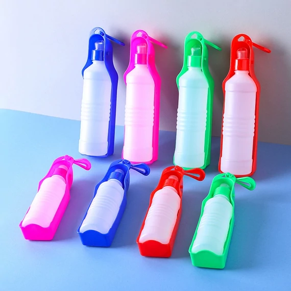 Hordozható Itató 500ML Piros