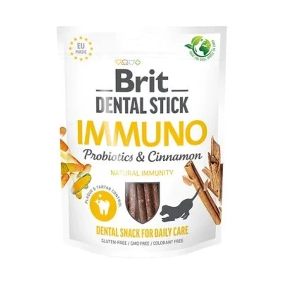 BRIT Dental Stick Immuno Kamillával És Zsályával
