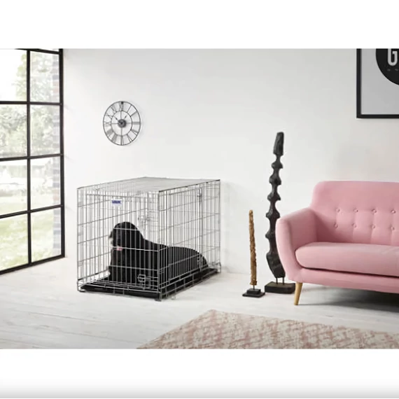 SAVIC Dog Residence - szobakennel (fém) kutyák részére (107x71x77cm)