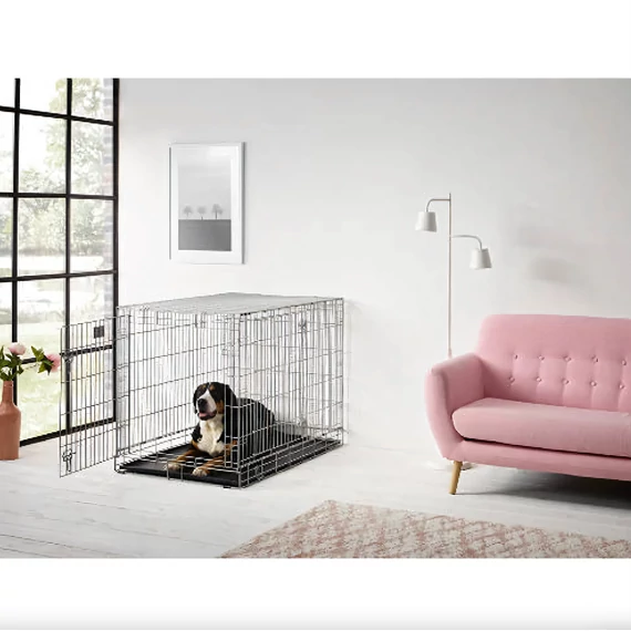 SAVIC Dog Residence - szobakennel (fém) kutyák részére (118x76x88cm)