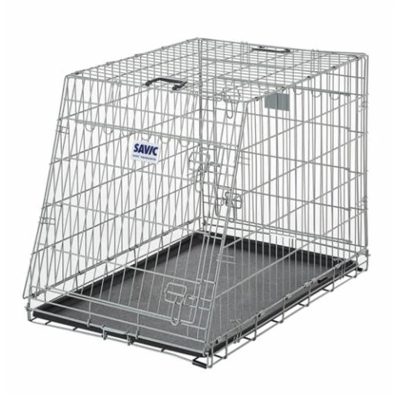 SAVIC Dog Residence mobil kennel 76cm, világos szürke ketrec