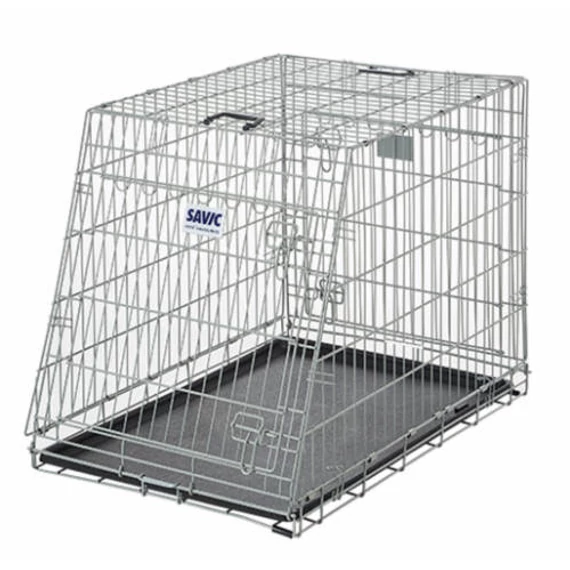SAVIC Dog Residence mobil kennel 91cm, világos szürke ketrec