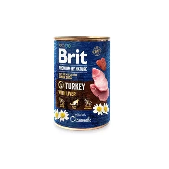 Brit Premium PULYKA & MÁJ 800G