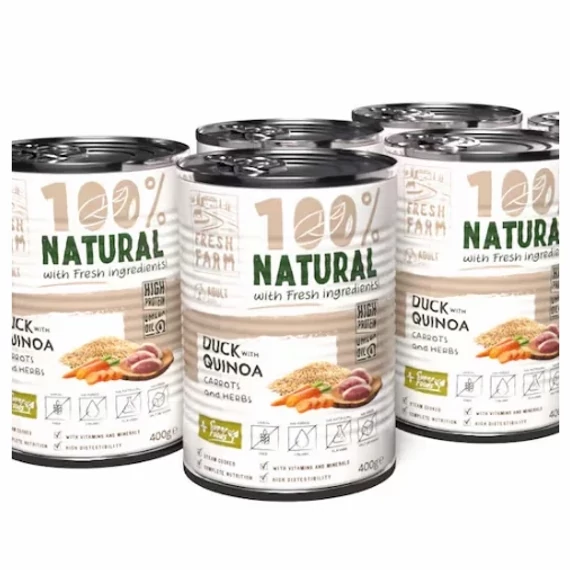 Fresh Farm Pástétom Kacsával, Quinoával, Sárgarépával És Fűszernövényekkel