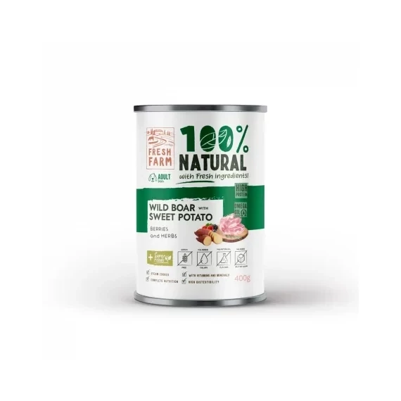 Fresh Farm Pástétom Vaddisznóval, Bogyókkal És Fűszernövényekkel