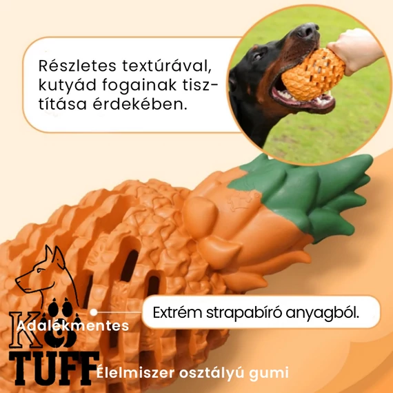K9Tuff Ananász ultraerős gumijáték S méret