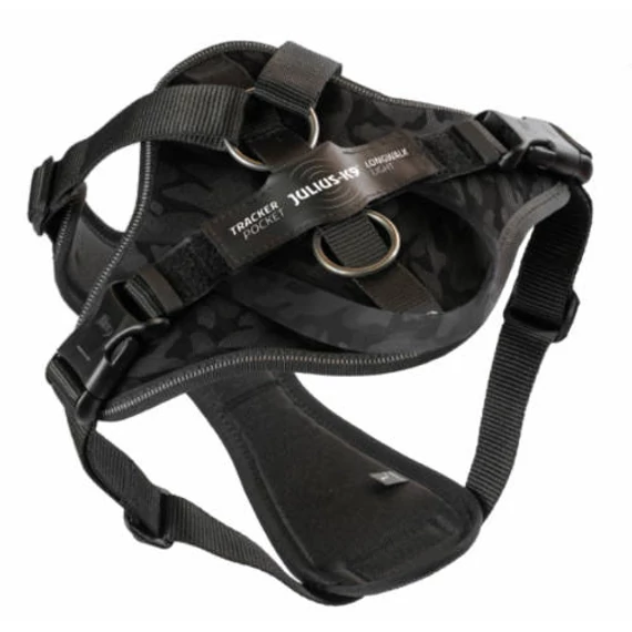 Julius-K9 Longwalk Light Kutyahám Fogóval Night Camo L