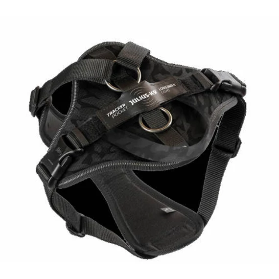 Julius-K9 Longwalk Light Kutyahám Fogóval Night Camo XS