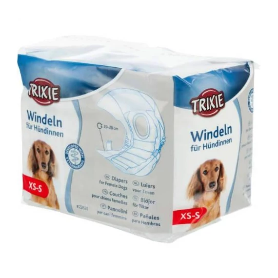 Trixie Diapers for Female Dogs - pelenka nőstény kutyák részére  (több méretben)