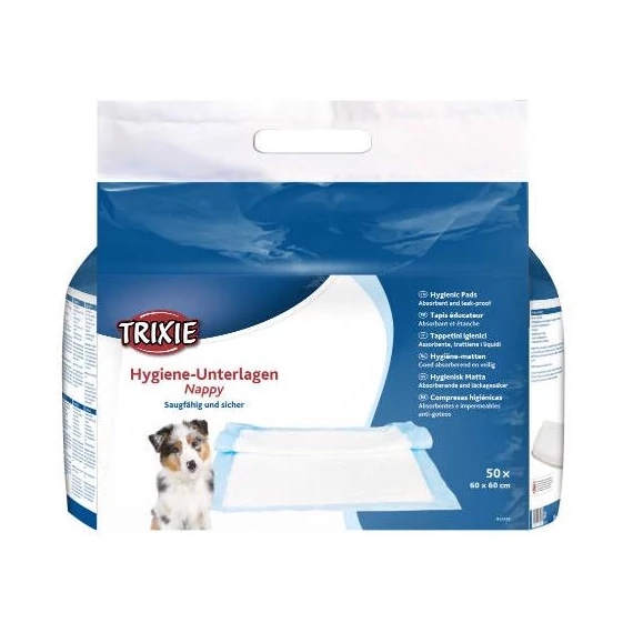Trixie Hygiene Pad Nappy - pelenka (50db) kutyák részére 60x60cm