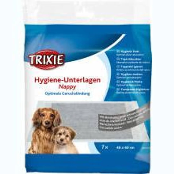 Trixie Nappy Hygiene Pad With Activated Carbon (aktív Szénnel) - Kutyapelenka 60x60cm (10db)