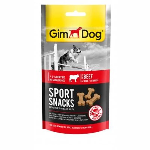 Gim Dog SPORTSNACK MARHA CSONT FORMÁK 60 G