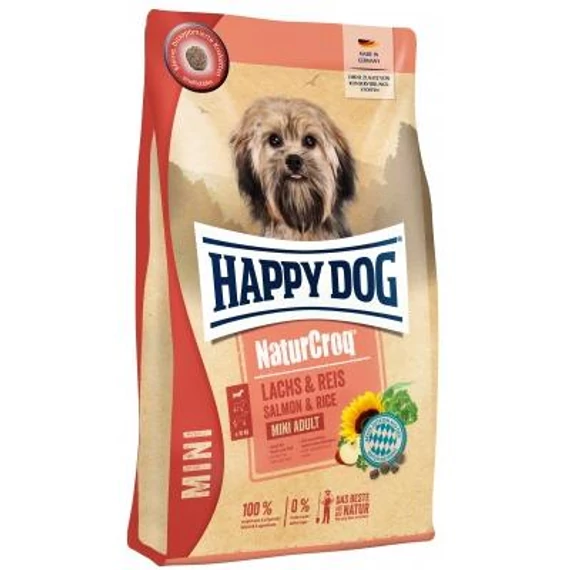 Happy Dog NATUR-CROQ MINI LAZAC/RIZS