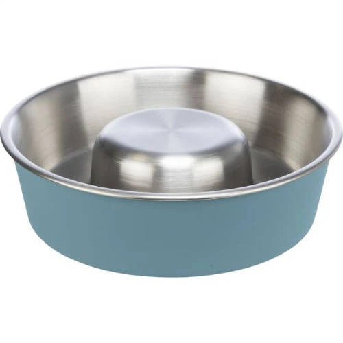 Trixie Evéslassító Fémtál Műa.borítással 1l