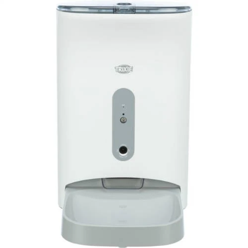 Trixie TX8 Smart Automatic Food Dispenser - Automata Etető (fehér/szürke) 4.5 L (24×38×19cm)