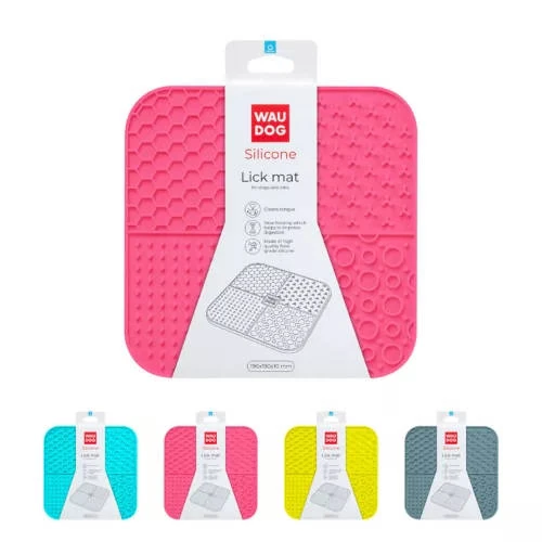 Waudog Silicone Lick Mat - Nyalogató Szőnyeg 19x19cm Több Színben