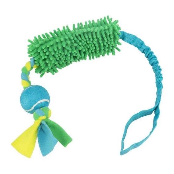 Trixie Bungee Rope For Tugging With Tennis Ball - Játék (kötél Teniszlabdával) (Ø85cm)