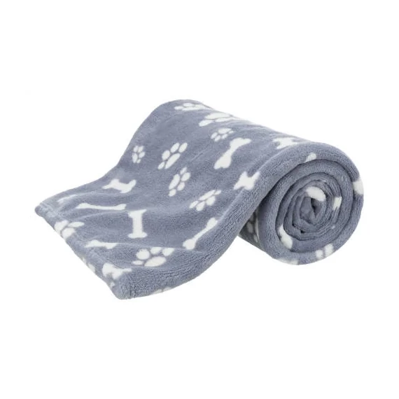 Trixie Kenny Blanket - Takaró (kék,mintás) (Több Méretben)