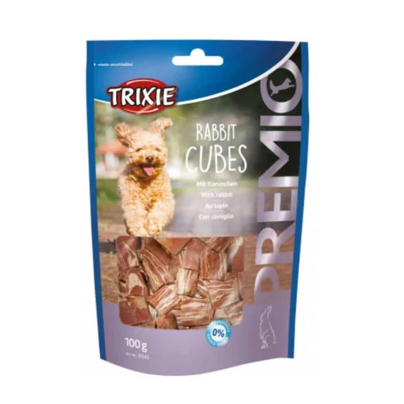Trixie PREMIO Rabbit Cubes - Jutalomfalat(nyúl)(100g)