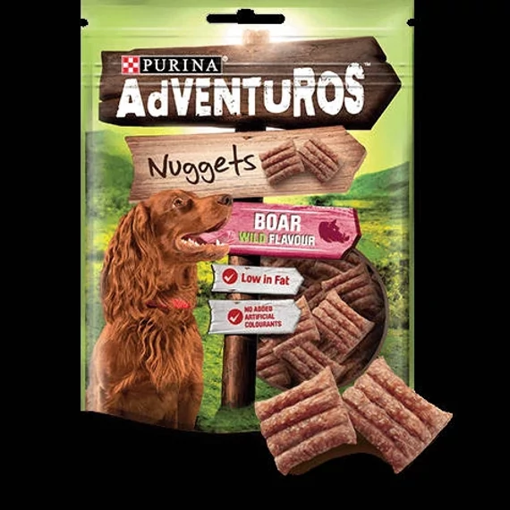 Purina Adventuros Nuggets - Jutalomfalat(vaddisznó)(90g)