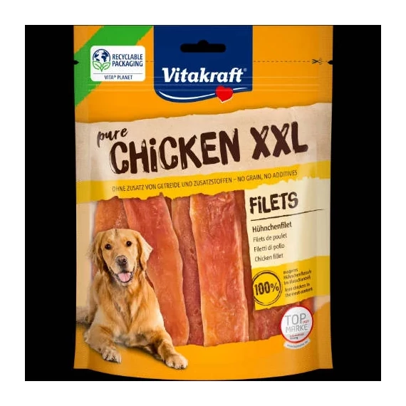 Vitakraft Chicken Filets XXL Chicken Fillet - Hutalomfalat(csirkemell)(250g)