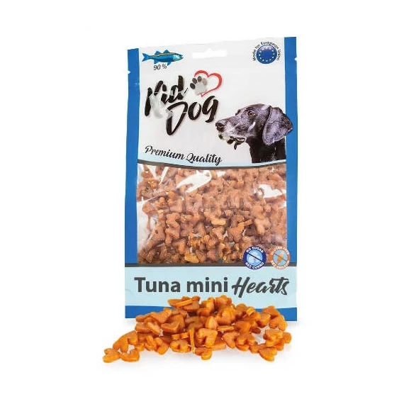 KidDog Mini Tuna Hearts - Jutalomfalat(tonhal)(70g)