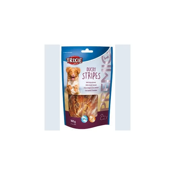 Trixie Premio Ducky Stripes - Jutalomfalat(kacsamell)(100g)
