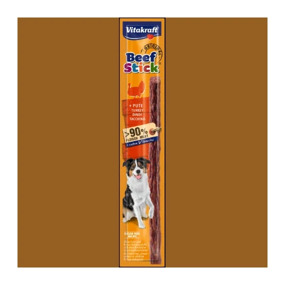 Vitakraft Beef Stick(pulyka) Jutalomfalat - Kistestű(12g)
