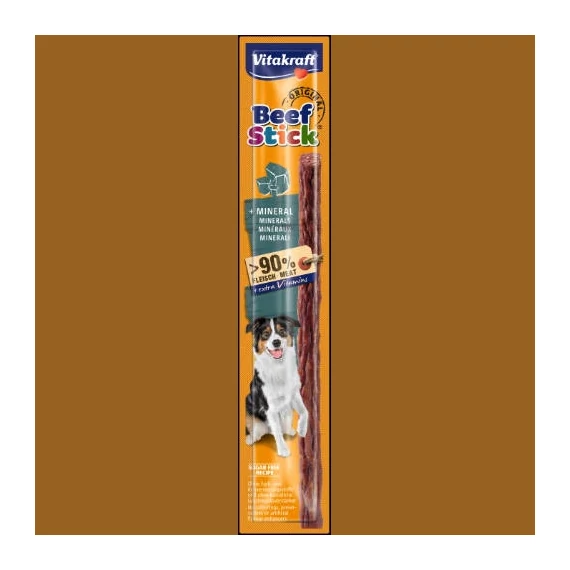 Vitakraft Beef Stick(plusz Ásványianyag) Jutalomfalat - Kistestű(12g)