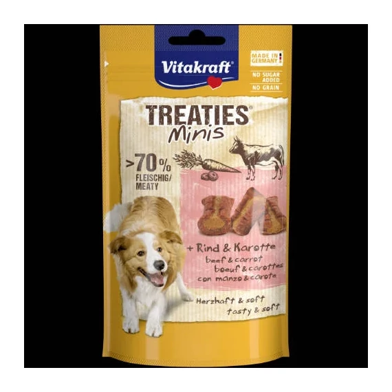 Vitakraft Treaties MINIS - Jutalomfalat(marha,sárgarépa)(48g)