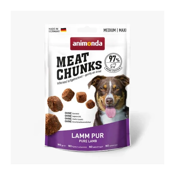 Animonda Meat Chunks Lamm Pur - Jutalomfalat(bárány) Felnőtt