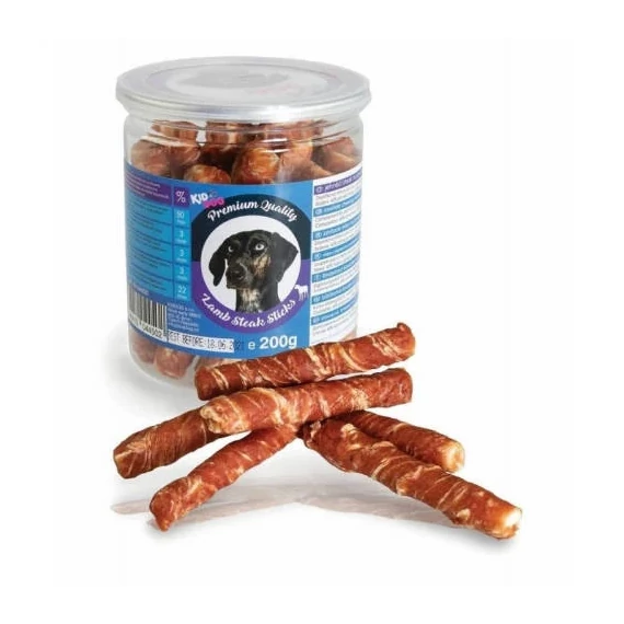 KidDog Lamb Steak Sticks - Jutalomfalat(bárány)(200g)