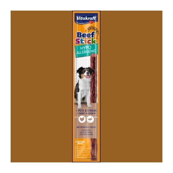 Vitakraft Beef Stick(hipoallergén) Jutalomfalat - Kistestű(12g)
