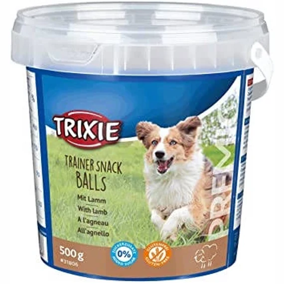 Trixie PREMIO Trainer Snack Lamb Balls - Jutalomfalat (bárány) 500g