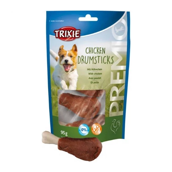 Trixie Premio Chicken Drumsticks - Jutalomfalat(csirke,kálcium9(5db/95g)