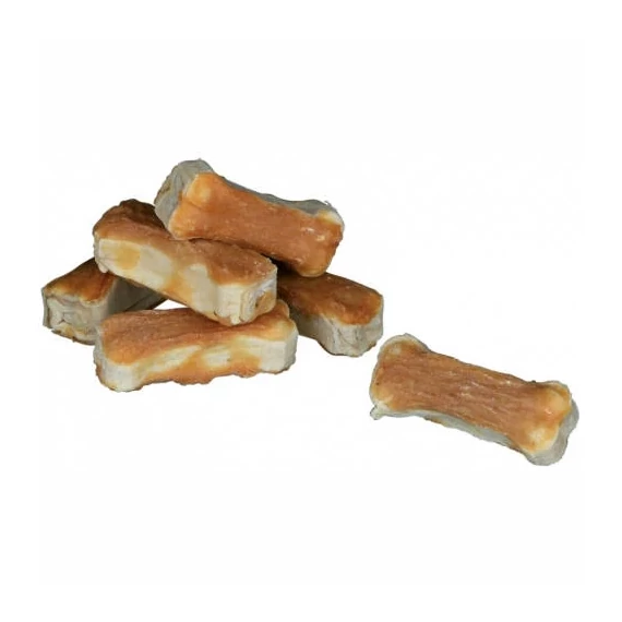 Trixie Denta Fun Chicken Chewing Bones - Jutalomfalat (csont Csirkével) 5cm (8db/120g)