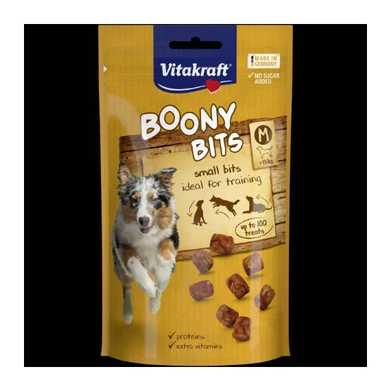 Vitakraft Boony Bits - Jutalomfalat(baromfi,sertés, Gabonafélék) Kistestű(120g)
