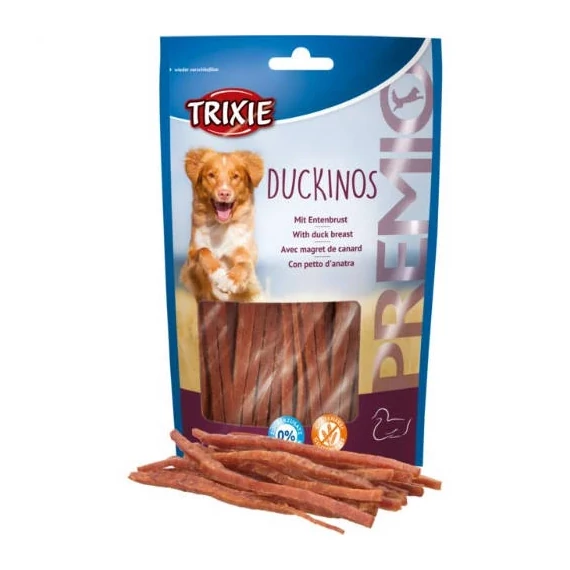 Trixie Premio Duckinos - Jutalomfalat(kacsamell)(80g)