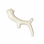COMFY Játék ANTLER- Agancs Rágóka Kutyák Számára 12,5cm, Fehér