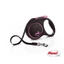 Flexi Black Design &quot;M&quot; (pink) - szalagos automata póráz (5m)