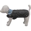 Trixie Rouen Coat 2in1 - kabát (fekete) mopszok,bulldogok részére (S) 34cm