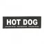 Julius K9-HOT DOG felirat hámhoz kutyák részére