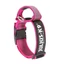 Julius K-9 Color&amp;Gray nyakörv fogóval és cserélhető felírattal, (40mm), pink