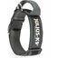 Julius K-9 Color&amp;Gray nyakörv fogóval és cserélhető felírattal, (40mm), fekete 