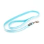Julius-K9 IDC Póráz utánvilágító, aquamarine, 14mm*1m, fogós/Dkarika