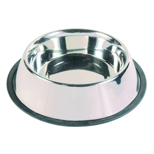 Trixie Rozsdamentes Acél Etetőtál - 2,8 L / 24 Cm