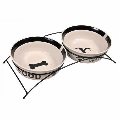 Trixie Eat On Feet Tálkészlet 2,6l, 25cm, F-f