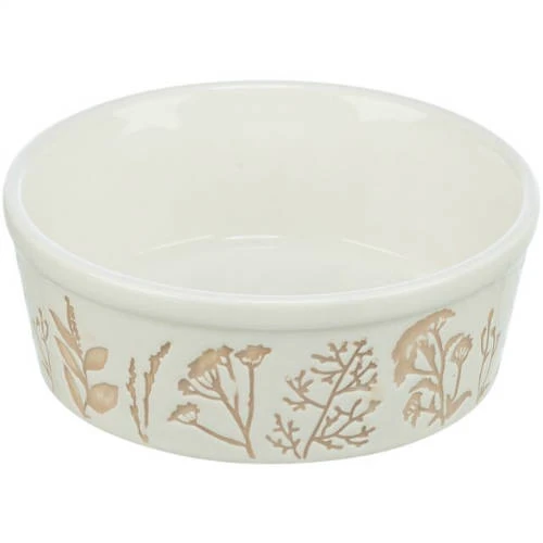 Trixie Ceramic Bowl - Kerámia Tál, Texturált Minta (0,3l /12cm)