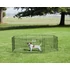 SAVIC Dog Park Play Pen - Kutyaovi (fekete) Kistestû Kedvencek Részére (8 Elem) 63,5x8x65cm